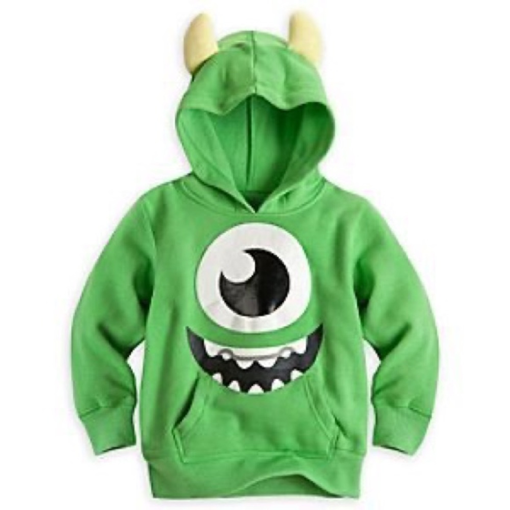 Mike Wazowski Monsters Inc hoodie for Boys